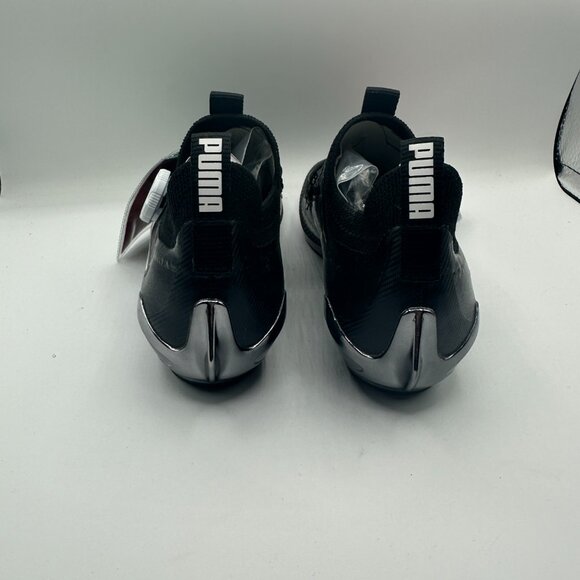PUMA PWRSPIN Indoor Cycling Shoes Black/White 378096-04 Men's 5 NEW - Picture 6 of 10